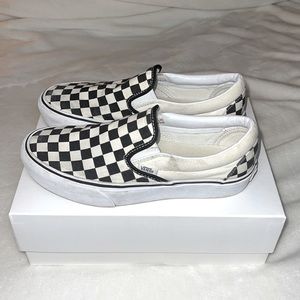 Vans | checkerboard | platform